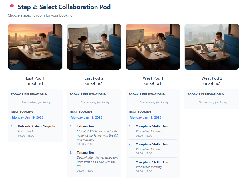 Step 1: Select Space